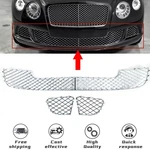 Fits For Bentley Continental Gtc 2012-15 4PCS Chrome Bumper Lower Mesh Grille. Fixed Price $170.05.