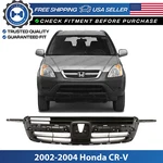 New Front Grille Assembly Dark Gray For 2002-2004 Honda Cr-v Crv. Fixed Price $76.23.