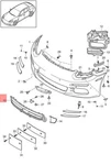 Genuine Porsche Panamera Retaining Frame Black Center 970505541061E0. Fixed Price $112.37.