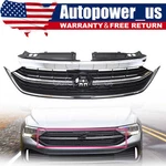 For 2022 2023 2024 Vw Volkswagen Jetta Front Bumper Black Grille W/ Chrome Trim. Fixed Price $118.99.