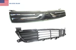 For 2014- 15 Outlander Front Bumper Upper Lower Main Grille Insert Trim 2PC Set. Fixed Price $133.43.