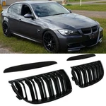 Black Front Kidney Grille For 2005-2008 Bmw 3-SERIES E90 E91 325I 328I 335I Ci. Fixed Price $27.95.