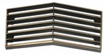 1973 Chevrolet C3 Corvette Front Grille Center Middle Piece Chrome. Fixed Price $80.95.