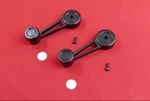 Black Billet Aluminum Door Window Crank Set. Ford Mustang / Bronco Truck. Fixed Price $109.99.