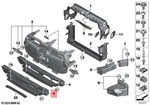 Genuine Bmw G70 735I 740D Air Duct With Flap Control Bottom 51745A35887. Fixed Price $204.36.