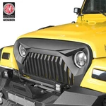 Angry Bird Front Grille Hood W/ Built-in Mesh Insert For Jeep Wrangler Tj 97-06. Fixed Price $88.65.
