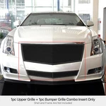 For 2008-2013 Cadillac CTS/11-14 Coupe Stainless Black Mesh Grille Insert Combo. Fixed Price $156.99.