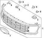 Genuine Ford Grille RL3Z-8200-SC. Fixed Price $589.15.