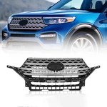 Front Bumper Plastic Grille 2020 2021 2022 Ford Explorer Chrome. Fixed Price $119.59.