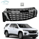 23376131 Front Upper Grille For Chevrolet Traverse 2022-2023 Chrome Black. Fixed Price $126.01.