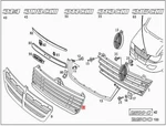 Genuine Mercedes Sprinter W903 Protective Grille 9018800285. Fixed Price $359.48.