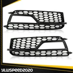 Fit For 13-16 Audi A5 S-line S5 Front Bumper Fog Light Grilles Cover Trim. Fixed Price $40.98.