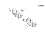 Genuine Mercedes-benz Plate 212-887-00-11. Fixed Price $239.85.