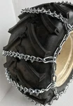 Tirechain.com 8X15, 25X8.5X14, 27X8.50X15 Heavy Duty V-bar Tractor Chains. Fixed Price $208.85.