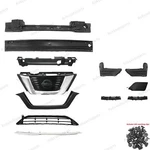 12PC Rogue Suv 2017-19 Bumper Reinforcement Grille Mesh Chrome Molding Trim. Fixed Price $127.92.