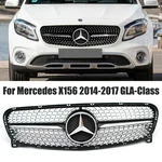Front Bumper Grille W/emblem For Mercedes X156 2014-2017 GLA180 GLA200 GLA250. Fixed Price $84.69.