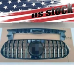 Us- Chrome Radiator Hood Grilles Center Bumper For Mercedes W167 Gle Class. Fixed Price $169.18.