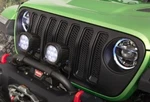 18-23 New Jeep Wrangler Jl Satin Black Front Grille With Mesh Inserts Mopar Oem. Fixed Price $468.69.