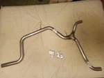 Stainless Steel Exhaust Y-pipe W/ Hangers Fits 2003-08 Pontiac Grand Prix 3.8L. Fixed Price $55.00.