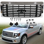 Chrome Front Upper Grille Ford F150 F-150 2009-2014 Harley-davidson Style. Fixed Price $164.00.