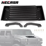 Hecasa Front Abs Hood Vent Grille Panel Handles For 03-09 Hummer H2. Fixed Price $44.13.