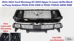 2024+ Ford Mustang Gt Gloss Black Front Upper & Lower Grille W/parking Lights. Fixed Price $300.00.