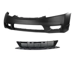 Front Bumper Cover + Grille Set For 2009-2011 Honda Civic Sedan. Fixed Price $252.16.