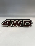 1976 - 1979 Subaru Dl Station Wagon Wheel Drive Front Grill 4WD Emblem. Fixed Price $14.99.