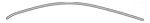 Genuine Volkswagen Upper Molding 3CM-837-643-2MG. Fixed Price $32.66.