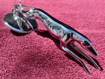 Vintage 1932 Ford Greyhound Hood Ornament Chrome Radiator Cap Coupe Sedan. Fixed Price $599.95.
