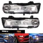 Pair 2018-2023 Ford Mustang Clear Bumper Led Drl Fog Lights Turn Signal Lamp. Fixed Price $159.39.