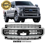 Ford F250 F350 Super Duty 2020-2022 Js Iconic Silver Platinum Front Grille. Fixed Price $269.99.