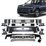 Fits Hyundai Santa Fe Limited 2024 2025 Upper+lower Bumper W/grille/brackets Kit. Fixed Price $1265.99.