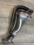 1955 56 Chrysler Imperial Nos Mopar Chrome Rh Outer Lower Grill Molding 1599291. Fixed Price $135.00.