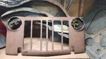1942 1946 1947 Ford Truck Nos Jail Bar Front Headlamp Grille Panel. Fixed Price $1000.00.