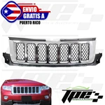 For 2011 2013 Jeep Grand Cherokee Grille Chrome Black Mesh. Fixed Price $142.00.