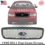 New Front Matt Black Honeycomb Grille 1998-2011 Ford Crown Victoria. Fixed Price $134.60.