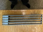 1940 Cadillac Grille Insert Hood. 1435896. Fixed Price $85.00.