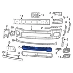 For Ram 1500 2025 68668817AA Front Upper Grille. Fixed Price $486.59.