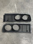 New Bmw E12 Headlight Grilles R+l 51131817569 51131817570 528I 530I. Fixed Price $200.00.