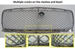 20-22 Bentley Continental Gt Front Grille Bezel And Meshes Chrome 3SD853667A Oe. Fixed Price $350.00.