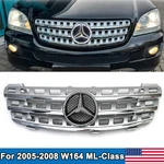 Front Upper Grill For 2005-2008 Mercedes Benz W164 ML500 ML550 W/led Star. Fixed Price $77.73.