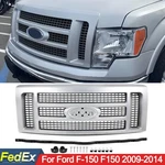 Front Radiator Grille Fits Ford F-150 F150 Lariat 2009-2014 Ingot Silver. Fixed Price $189.99.