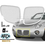 Front Fits 2006-2008 Pontiac Solstice Stainless Steel Mesh Grille Insert. Fixed Price $111.21.