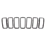 New Premium Fit Silver / Black Grille Trim Ring Set 6VM91XS9AA Capa. Fixed Price $181.20.