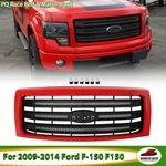 King Ranch Front Bumper Hood Grille 2009-2014 Ford F150 F-150 Xl Race Red Pq. Fixed Price $184.23.