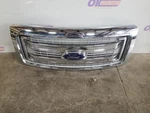 2013 Ford F150 Xlt Hood Mounted Grille Chrome Surround Bars Silver Mesh. Fixed Price $340.00.