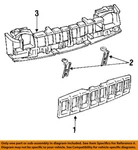 Chrysler Oem 93-95 Grand Cherokee Components-grille 55054890. Fixed Price $352.14.