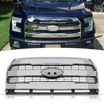 Ford F-150 2015-2017 Chrome Front Upper Grille W/o Camera FL3Z8200GA. Fixed Price $95.00.