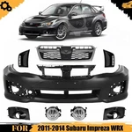 Front Bumper Cover Paintable & Grille Kit For 2011-2014 Subaru Impreza Wrx. Fixed Price $380.00.